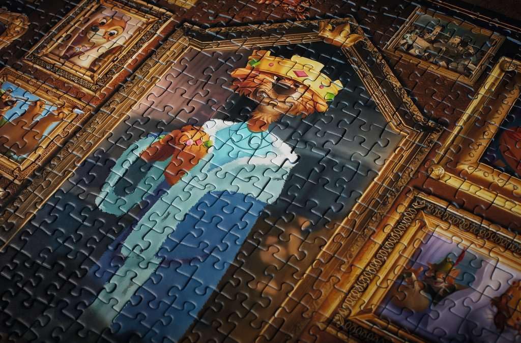 Ravensburger Disney Villainous Prince John 1000 Piece Jigsaw Puzzle for Adults – Every Piece is Unique, Softclick Technology Means Pieces Fit Together Perfectly, Multicoloured (15024)