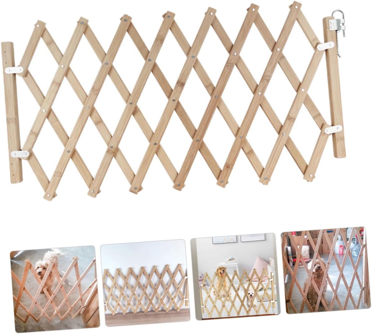 YARNOW Cage Fence Dog Barriers for Home Indoor Pet Gate Pet Isolation Dog Safety