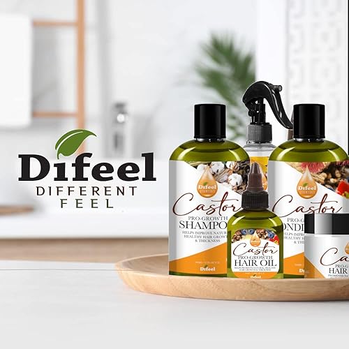 Miniatura 9 de Difeel Essentials Pro-Growth - Aceite de ricino para el cabello, 2.5 onzas, aceite de ricino natural para el crecimiento del cabello, hecho con