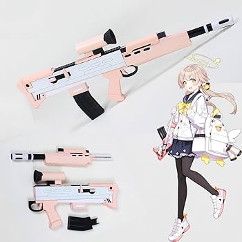 【即日発送可能】 ブルーアーカイブ 阿慈谷ヒフミ コスプレ 武器 道具 ブルアカ Amazon.co.jp: 阿慈谷ヒフミ 道具銃 武器 ブルーアーカイブ 周辺