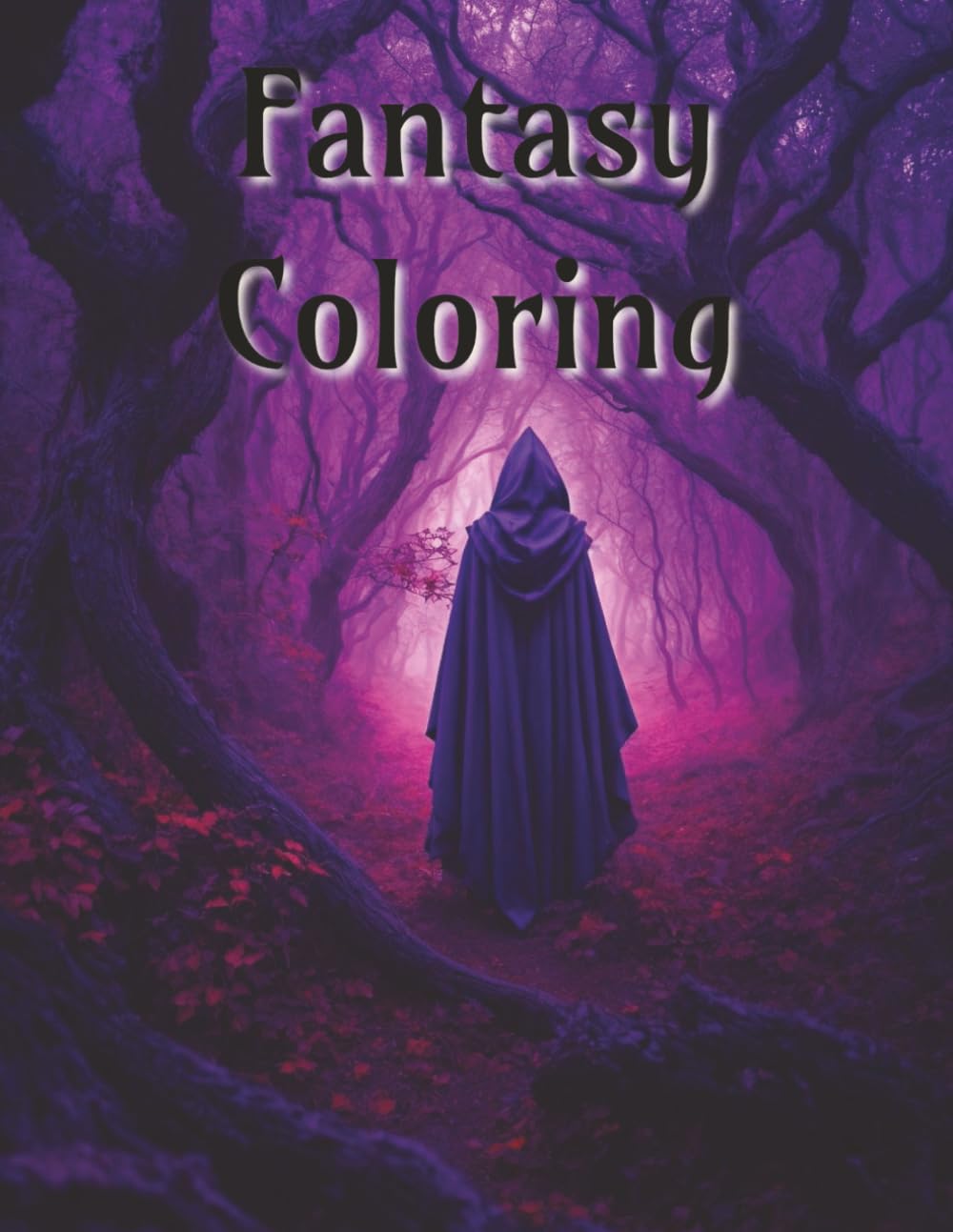 Fantasy Adult Coloring Book
