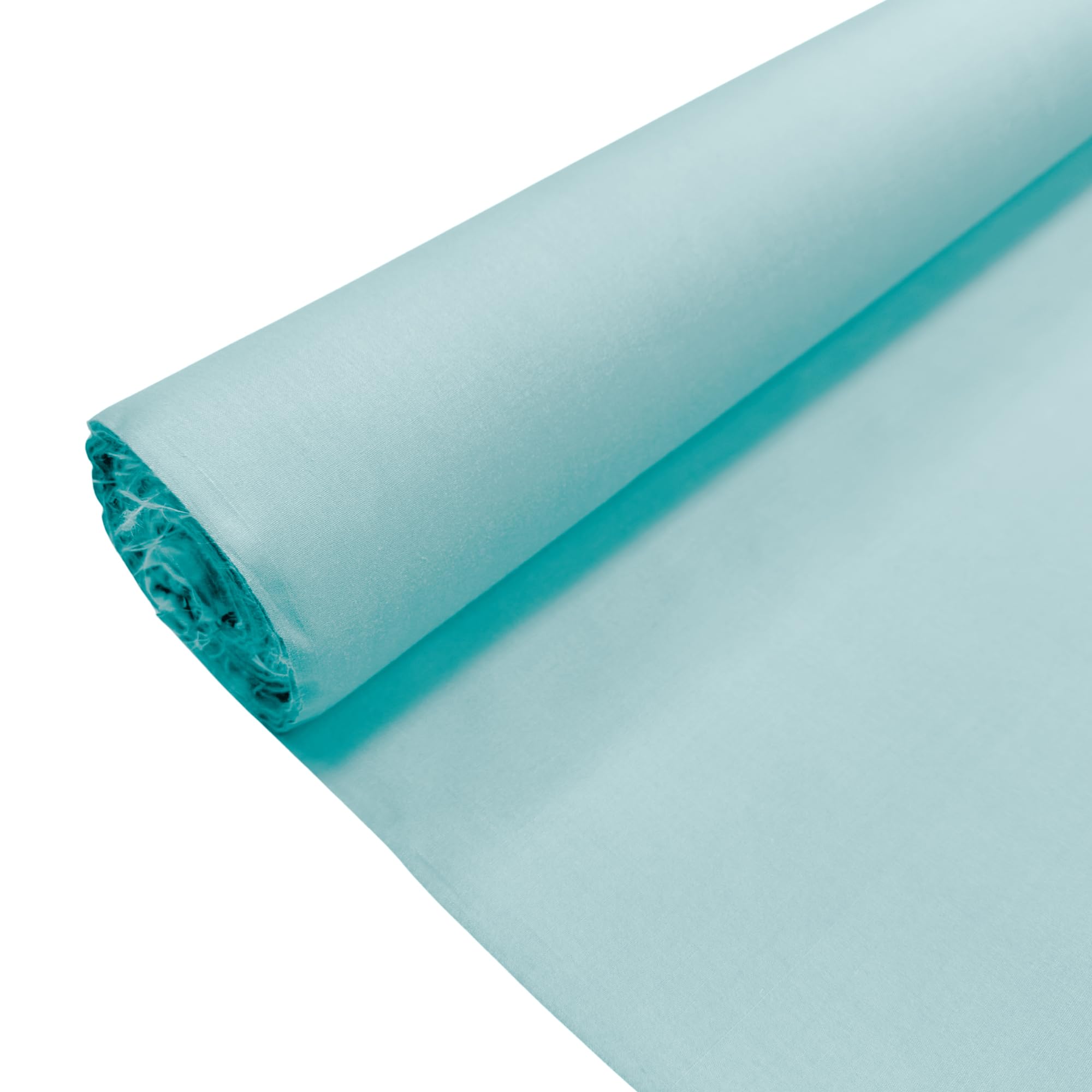 Sky Blue Plain Polycotton Fabric Dress Craft Poly Cotton Material | 1 Metre (100cm x 112cm) | Soft Poly Cotton for Sewing, Dressmaking, Crafts, Bunting & Lining