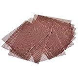 20 Pack Griddle and Grill Scrubbing Cleaning Screen 5.5 x 4 Inch, Aluminum Oxide Treated Abrasive Grit Mesh Pad for Cast Iron Cooktop, Restaurant Grill & Stainless Steel Flat Top