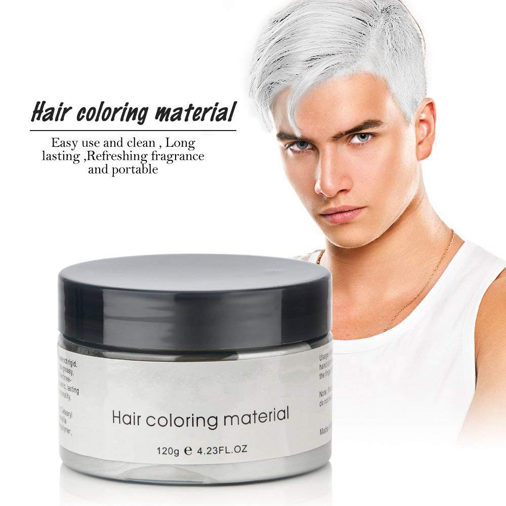 Buy MOFAJANG Natural Hair Wax Color Styling Cream Mud, Adofect Natural