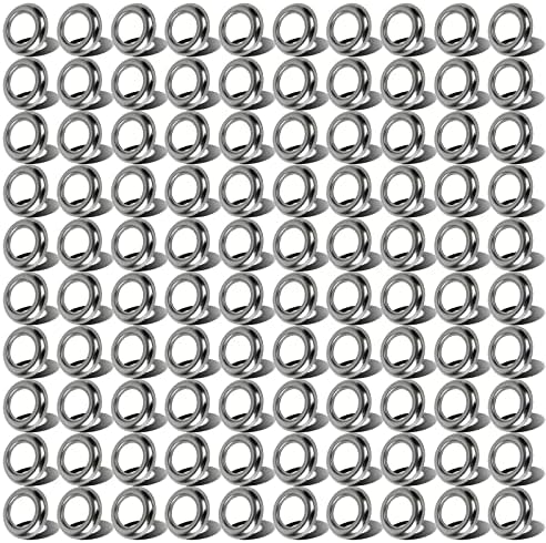 PREMARKER 100PCS 3/4" Inch Round Stainless Steel Ring Trim Bezel For 3/4" Round Marker Clearance Lights, Mini 3/4in Bullet Side Marker 304 Chrome Bezel Cover Button Surface Mount, Pack of 100