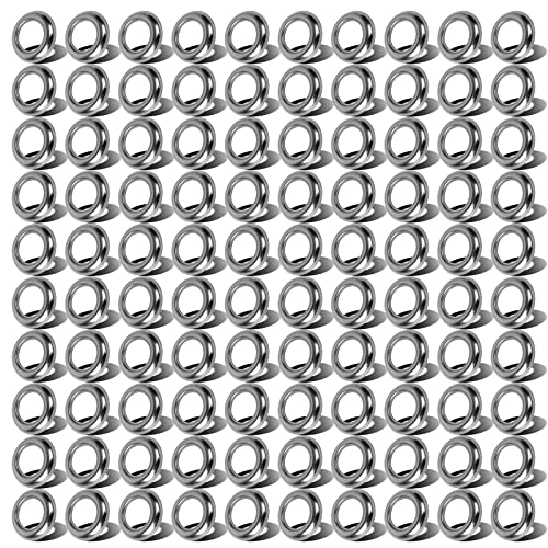 Premarker 100Pcs 3/4" Inch Round Stainless Steel Ring Trim Bezel For 3/4" Round Marker Clearance Lights, Mini 3/4In Bullet Side Marker 304 Chrome Bezel Cover Button Surface Mount, Pack Of 100 #TOP20