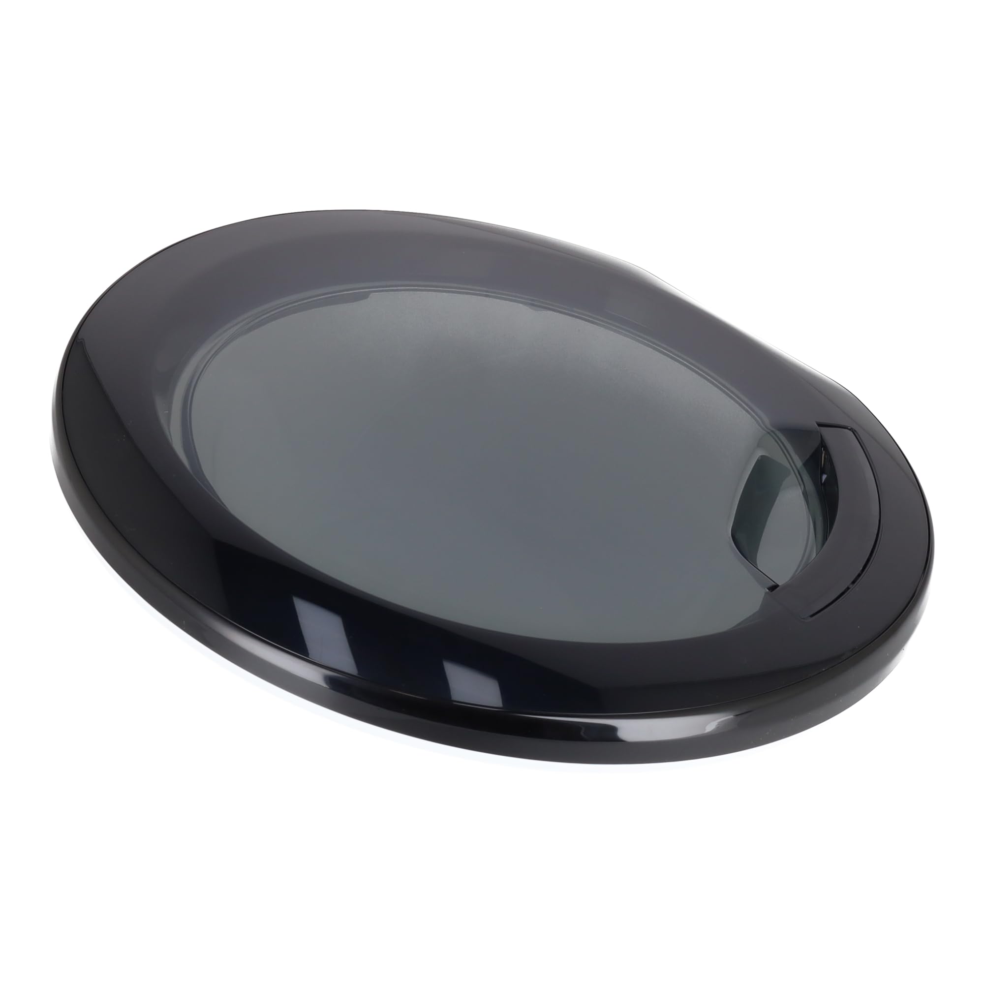 sparefixd Adecuado para puerta de lavadora Hoover DXOC610AFN3180 DXOC6 negro