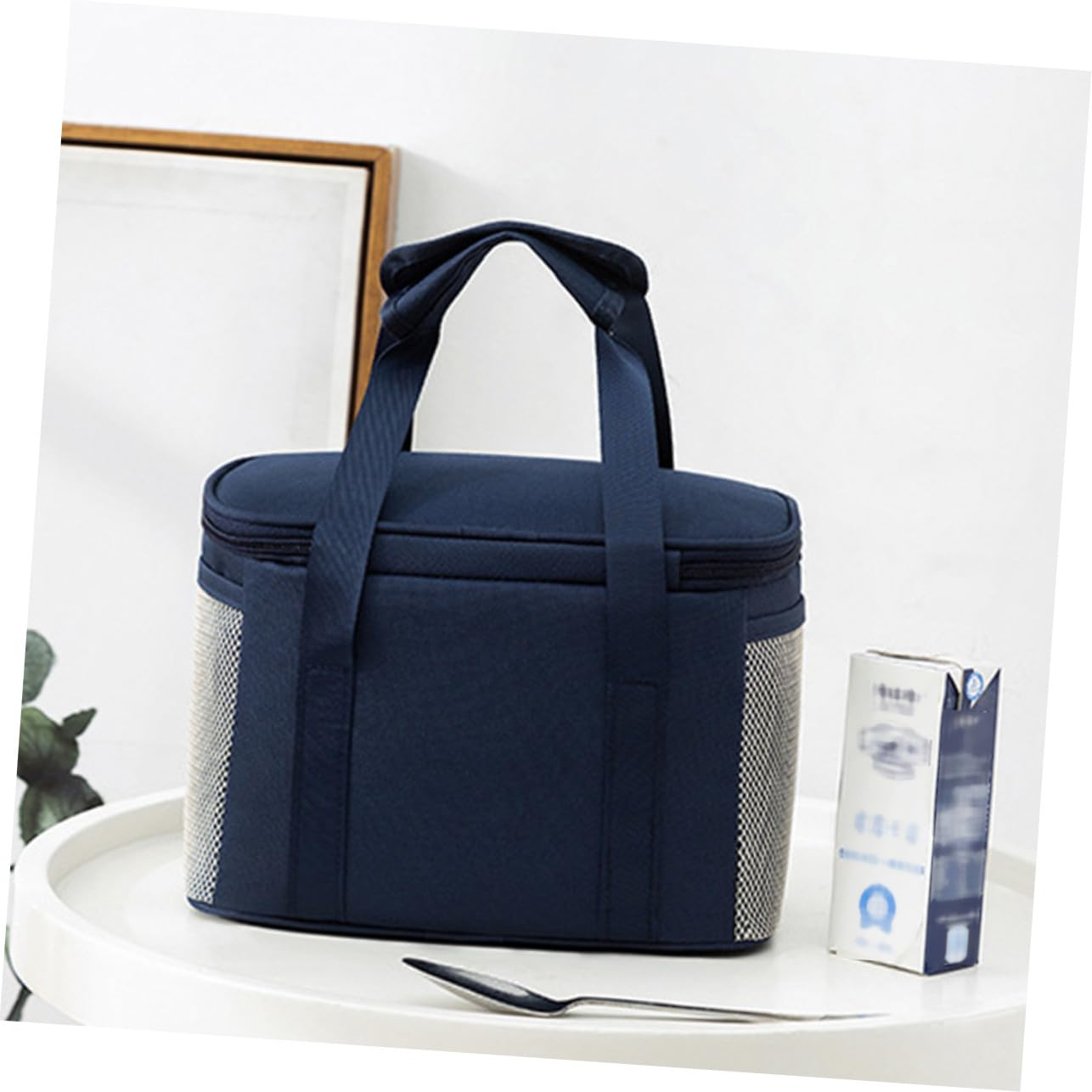 Isolierte Oxford Stoff Lunchbox mit Großem Fassungsvermögen für Picknick und Schule