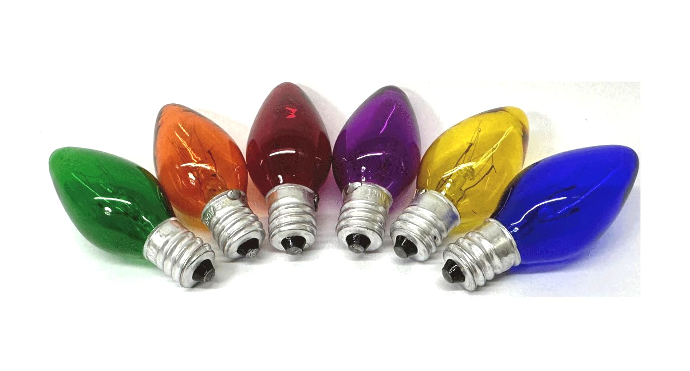 Color Night Lights Bulbs 6PC