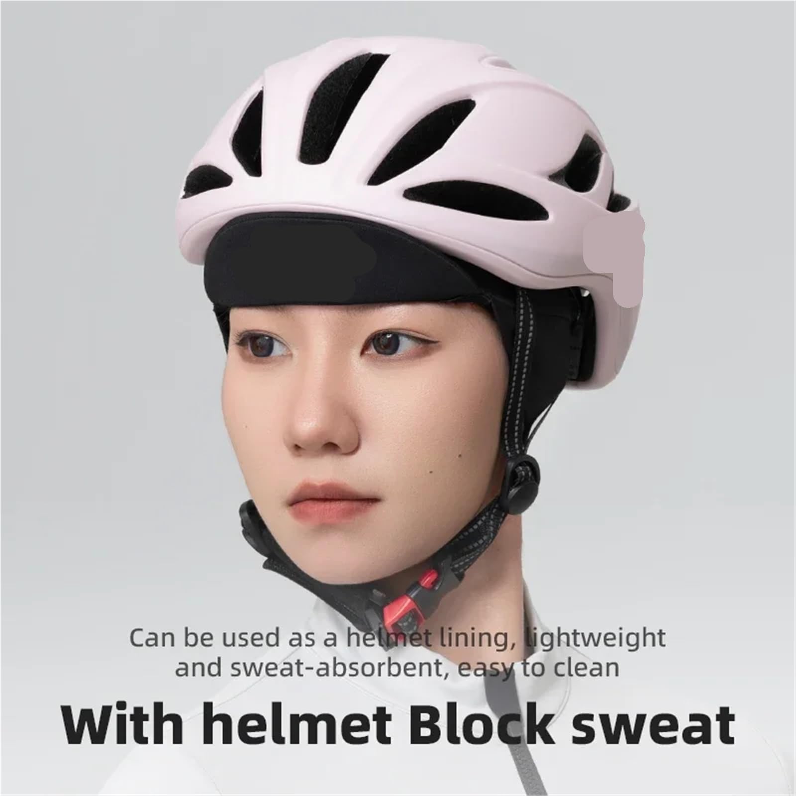Casquette de Cyclisme for Hommes et Femmes, 2 pièces, Garde au Chaud, Thermique, en Peluche, Coupe-Vent, Protection des Oreilles, Confortable, Ski, équitation, Petite Casquette pour Vélo