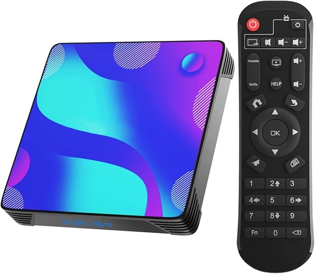 Android 11.0 TV Box, X10 Android Box 4GB RAM 32GB ROM RK3318 Quad-Core Support 2.4G /5G Dual WIFI BT 4.0 USB 3.0 4K Smart TV Box