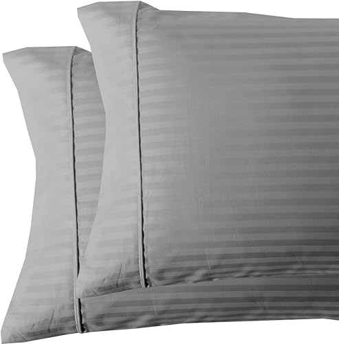 Miniatura 4 de Royal Tradition Damask Striped - Juego de sábanas de 580 hilos, 100% algodón dividido, tamaño California King, para camas ajustables, color negro