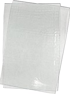 Heavy Duty Underwater Pool Liner Patches; 2 Pack 5.5"x8.5" | Heavy Duty | Instant | Waterproof | Glue-Less | Peel and Stick | Swimming Pool Liner Repair Patches Clear