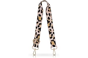 Adjustable Leopard Strap Crossbody Bag