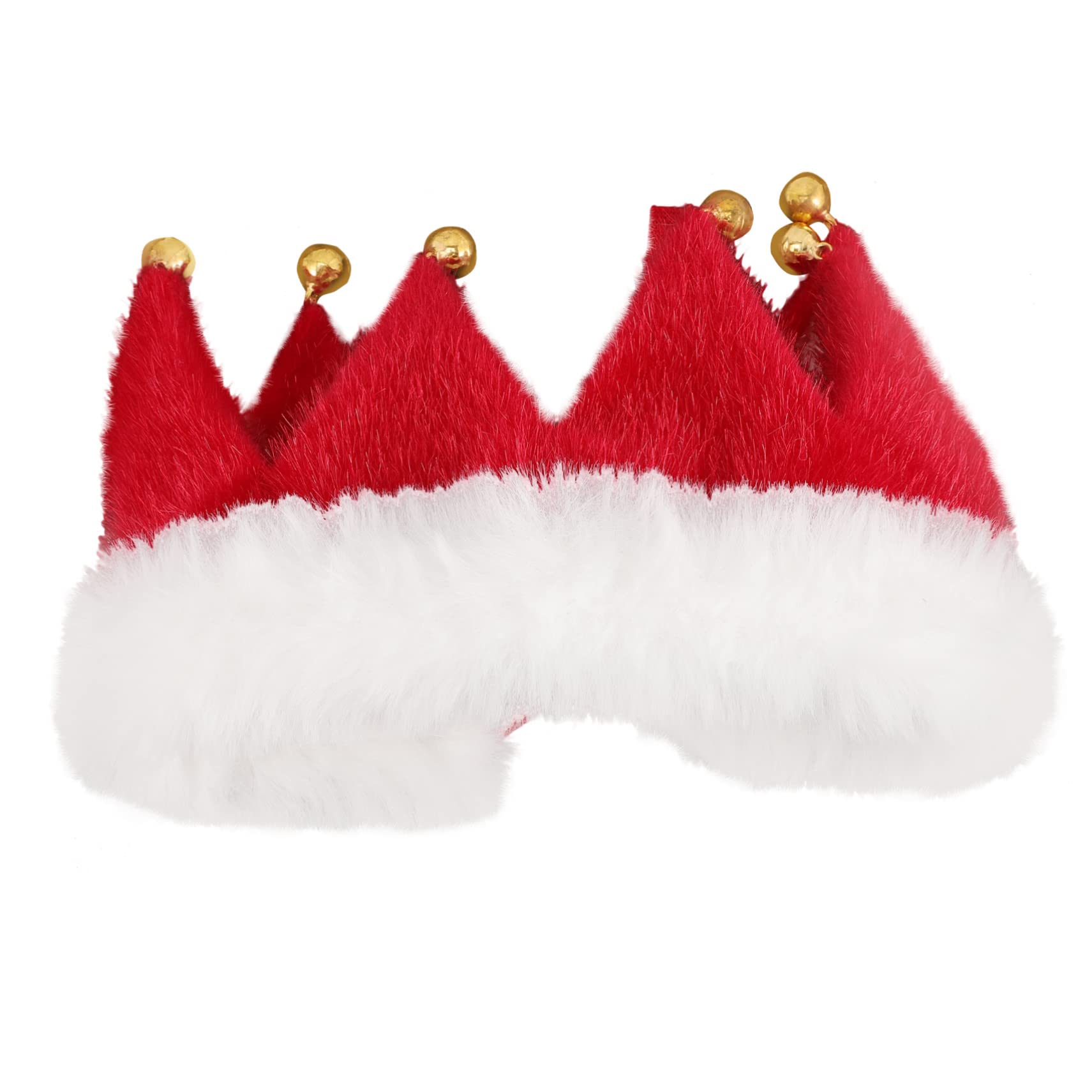 Kisangel Collier de Noël Ajustable avec Clochettes pour Chien et Chat Confortable et Décoratif