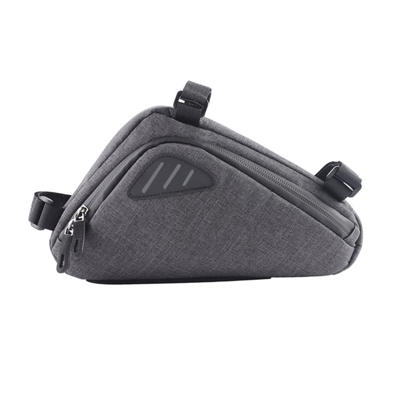 INOOMP 3 PCS Bike Bag Telaio Nero Biciclette Accessori per Il Ciclismo Sacchetto della Sella della Bici Panno di Nylon Sacchetto della Bici Nero Borse Sella Cellulare Sacchetto di