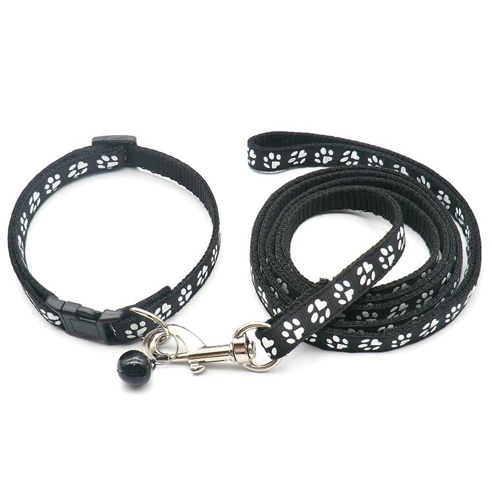 VENBER Puppy collars Dog Cat Leash Adjustable Leashes Collar Puppy Outdoor Walking Terier Schnauzer Outdoor Traction Rope General (Color : Hortel�)