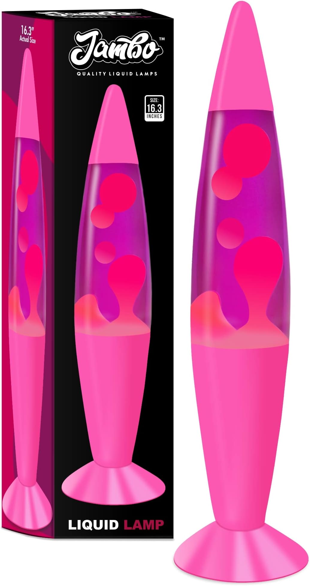 LAVA LAMP -  CERAMIC DIP GLAZE/PURPLE/BLUE main image 1