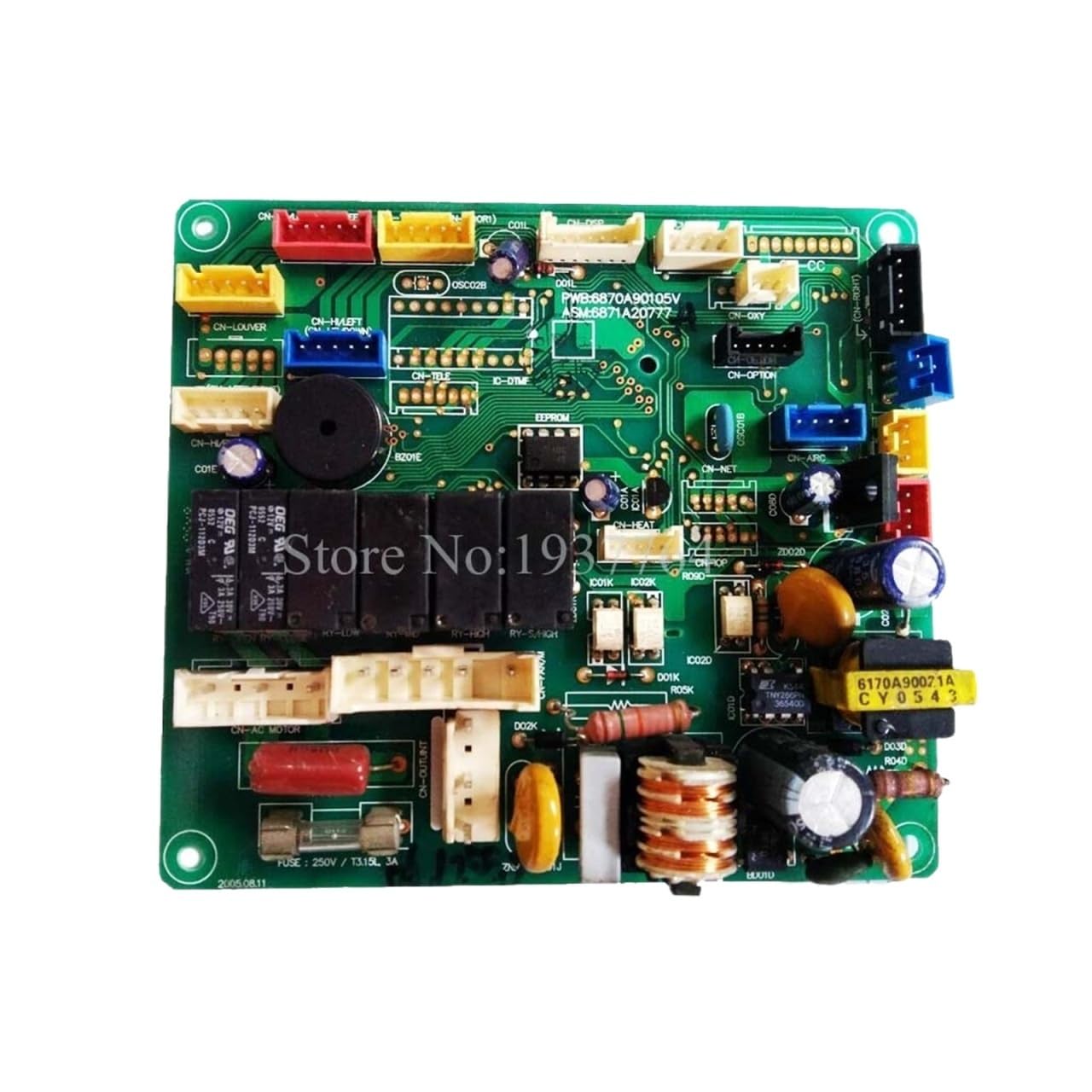 Scheda Di Controllo Principale Del Condizionatore D'aria, Compatibile Con LG | Parti PCB del computer sostitutivo del condizionatore d'aria 6870A90105Z 6870A90105V 6871A20777(5pcs)