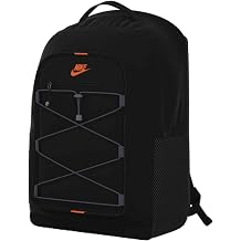 Nike Hayward Scouter HJ8231 Children's Backpack 22L, Black/Black/Safety Orange, standard size, Sports