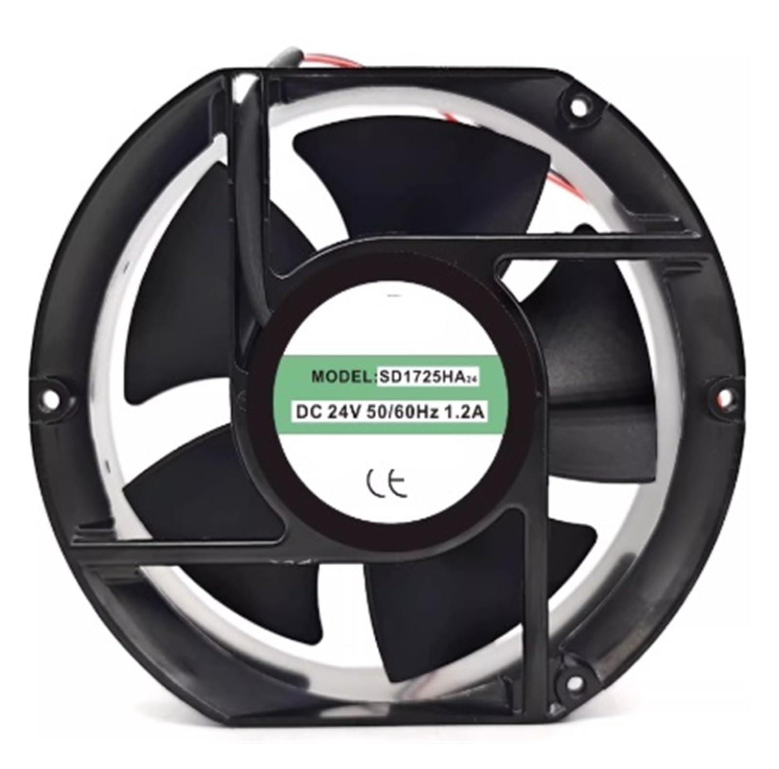 Lzikkgki One Color Sd1725ha24 Dc 24V 1.2A 172X172x51mm 2-Wire Cooling Fan