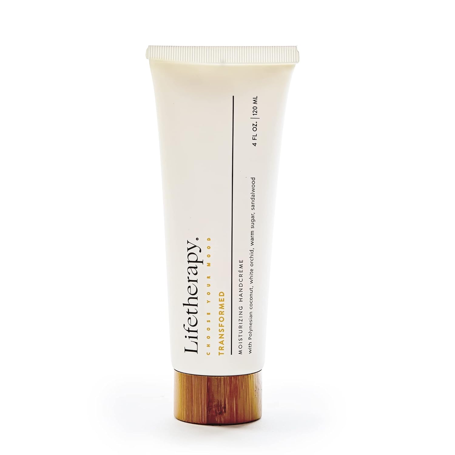 Lifetherapy Moisturizing Hand Cream - Transformed | Clean, Skin-Loving Formula | Vegan & Gluten Free | Fast-Absorbing & Lightweight | Free From Parabens, Sulfates & Phthalates 4oz