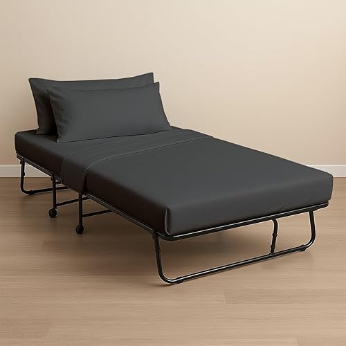 NON Sticky cotton Juego de sábanas bajeras prémium para cuna, 4 piezas, algodón egipcio de 8 pulgadas, bolsillo profundo para cama individual