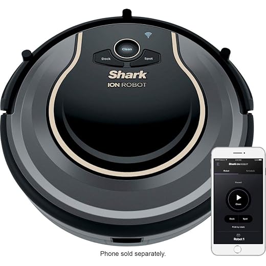 Shark ION Robot Vacuum, Wi Fi Connected, Works with Google Assistant, Multi Surface Cleaning, Carpets, Hard Floors (Renewed)