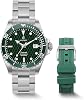 BODERRY Men's Automatic Dive Watch - Japanese Movement, Titanium CaseBracelet, Sapphire Crystal, 200M Waterproof, Swiss Super-LumiNova, Screw-Down Crown