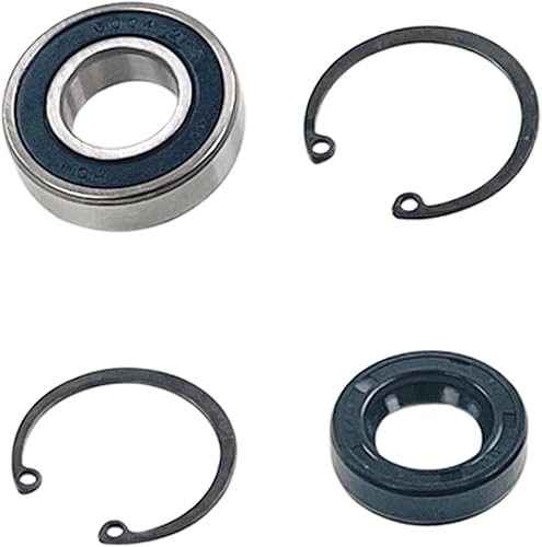 Miniatura 37 de Carrito de golf Eje Trasero Eje Lado del Conductor (23 7/8") Lado del pasajero (16 ¾") y Kit de juntas de cojinete para EZGO Electric TXT/Medalist