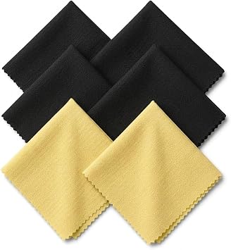 6l  Mikrofiber Ekran ve G zl k Temizlik Bezi Seti 15x18 cm - T y B rakmaz,  izmez Hassas Y zey Temizleme Bezi Paketi