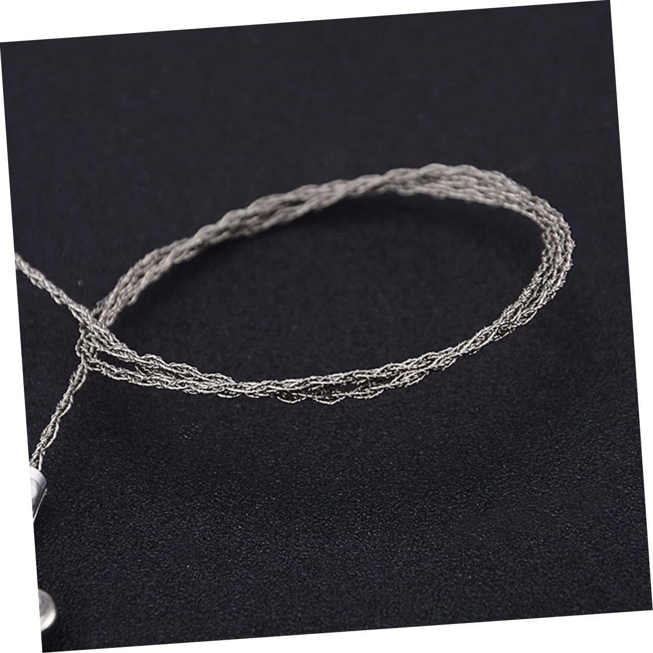 KICHOUSE Wire Mini Stainless Steel Wire Saw for Camping Emergency Survival Gear