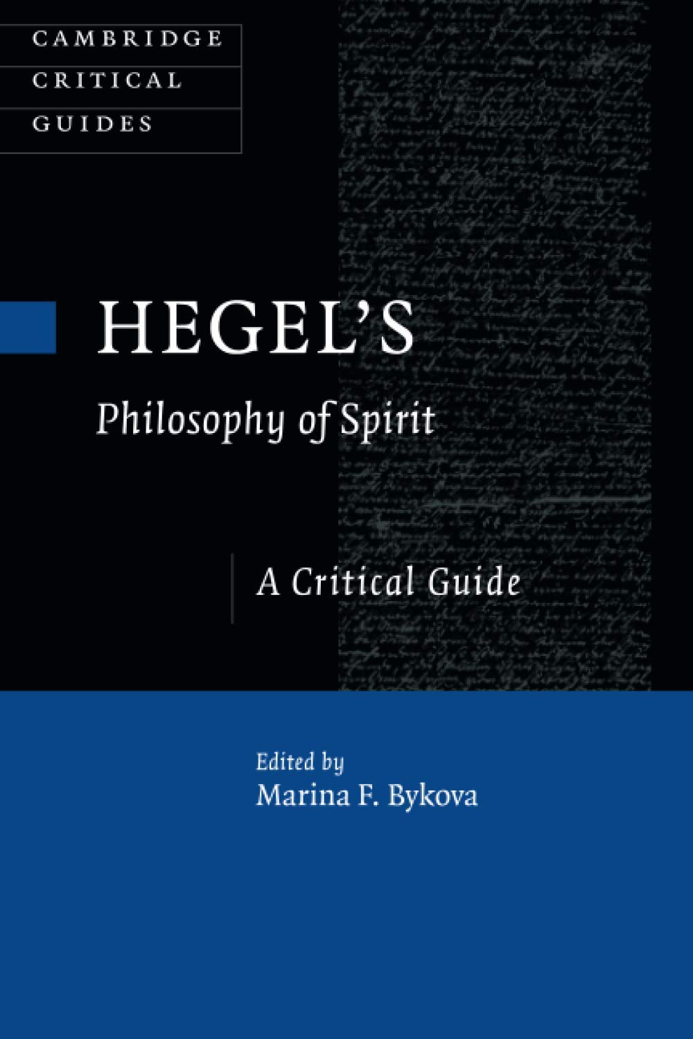 Hegel's Philosophy of Spirit: A Critical Guide (Cambridge Critical Guides)