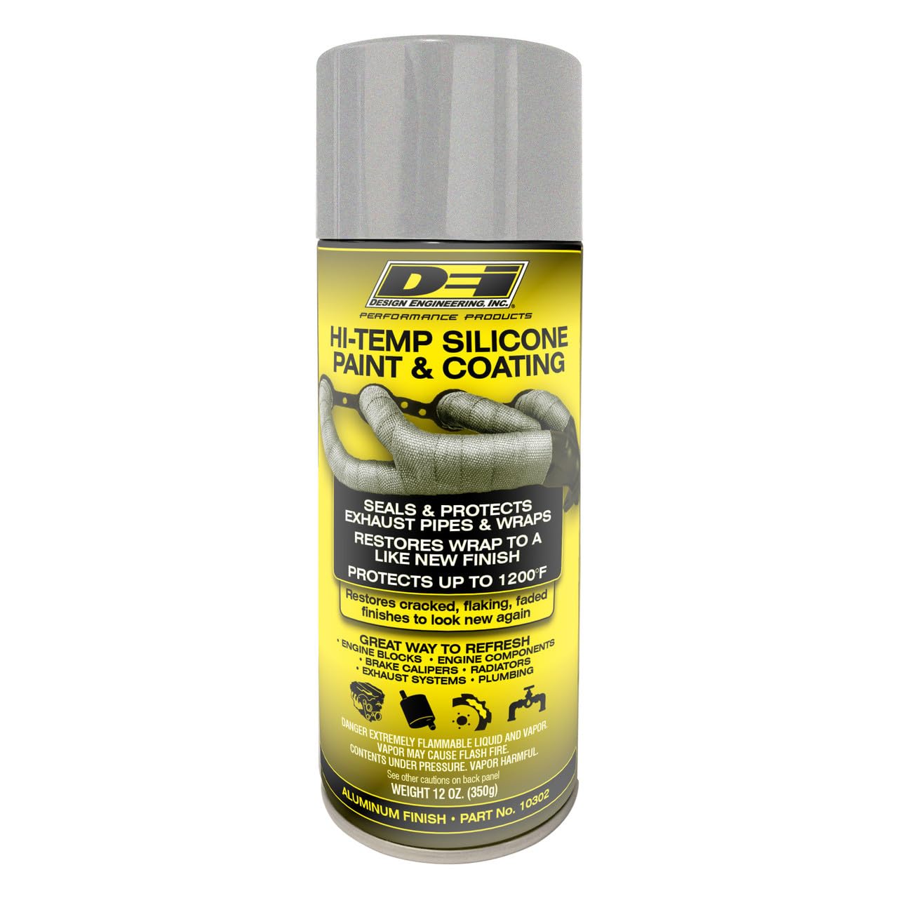 Design Engineering 10302 Hi Temp Silicone Coating Spray
