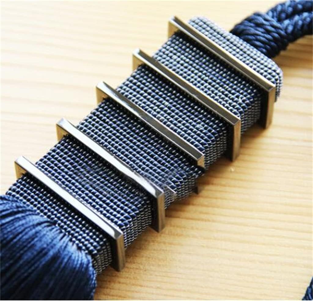 Curtain Straps Tassels Decoration Bedroom Living Room Soft Decorative(Black)