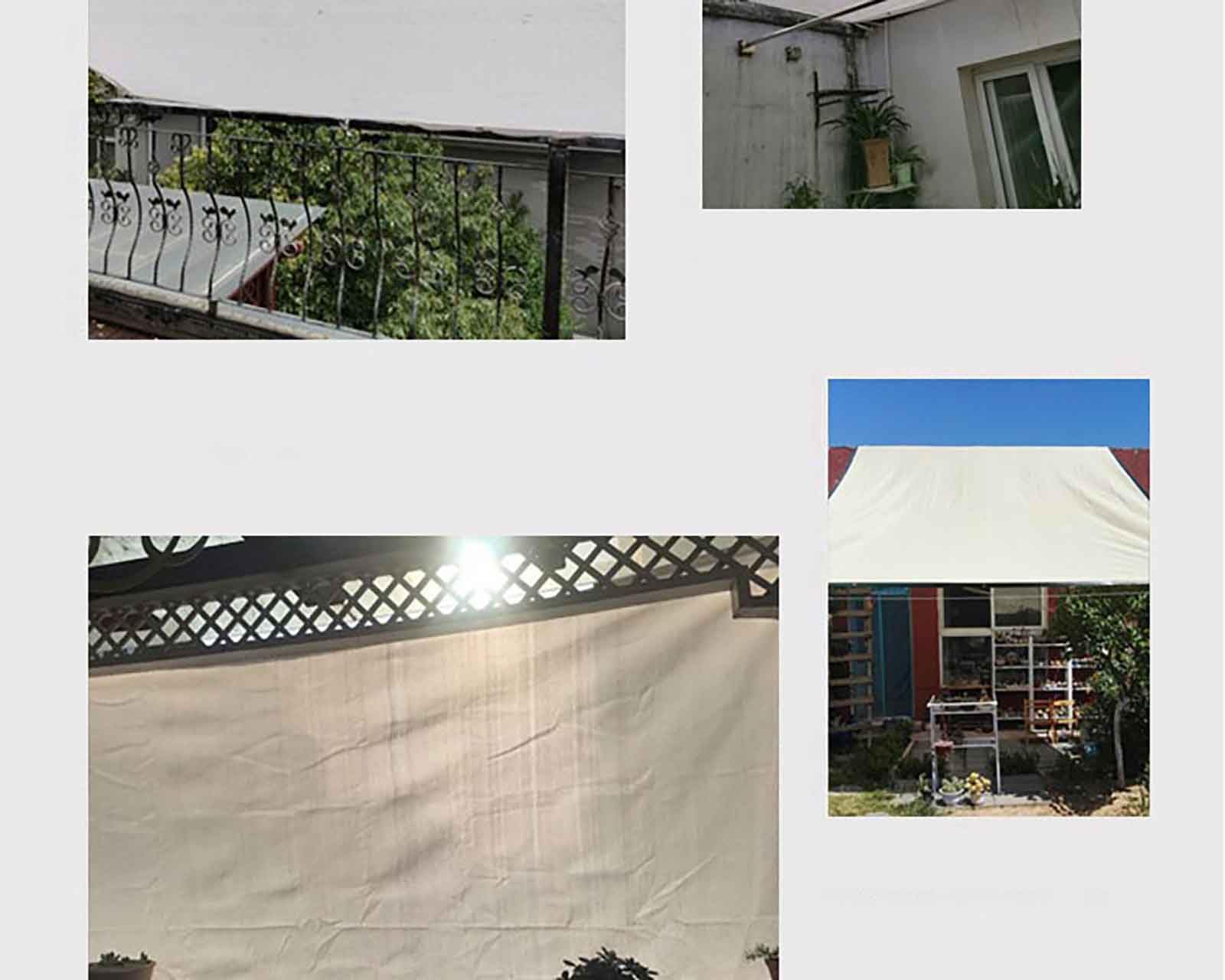 Copertura per serra e casetta per animali domestici con protezione UV al 75%, 1,5 x 7 m, durevole, resistente alle intemperie, leggera, perfetta per piante e animali domestici, facile installazione