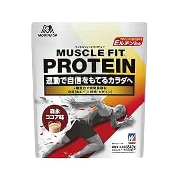 Amazon | 森永製菓 ウイダー マッスルフィットプロテイン ココア