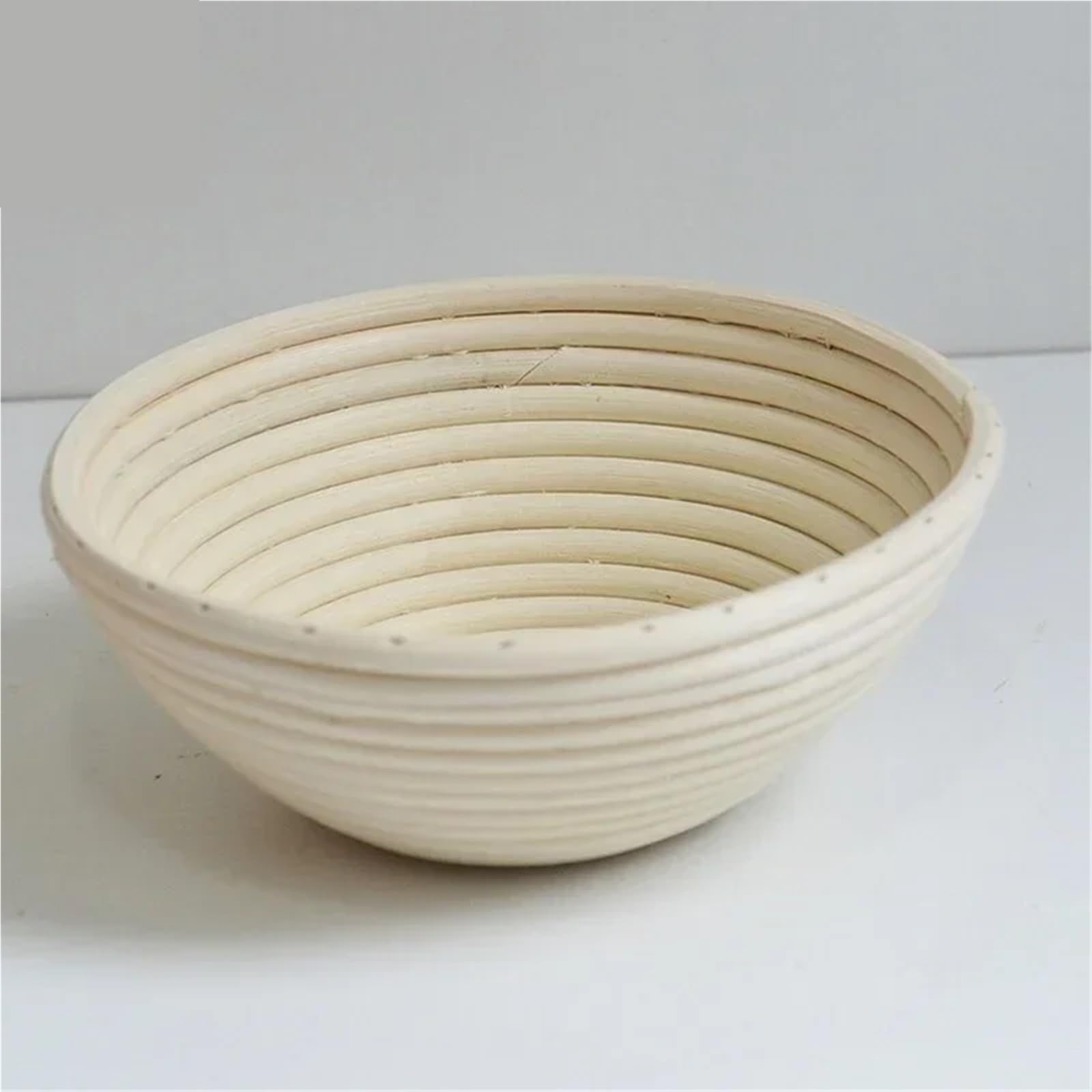 Handgefertigter Rattan-Brot-Gärkorb, Backform, Schüssel, Teig, Weidenbäcker, Gärkörbe, Küchenzubehör, Werkzeug FüR Brot(25 * 15 * 8cm-Long)