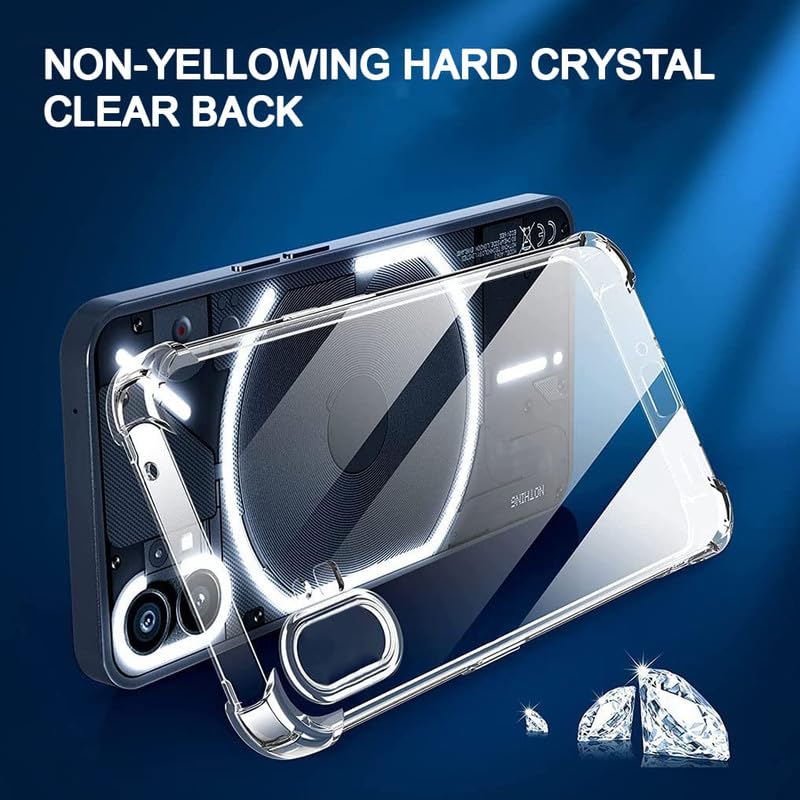 Image of Case Creation Brand - Mobile Cover for Nothing Phone 1 5G (Soft & Flexible Back Case), Transparent