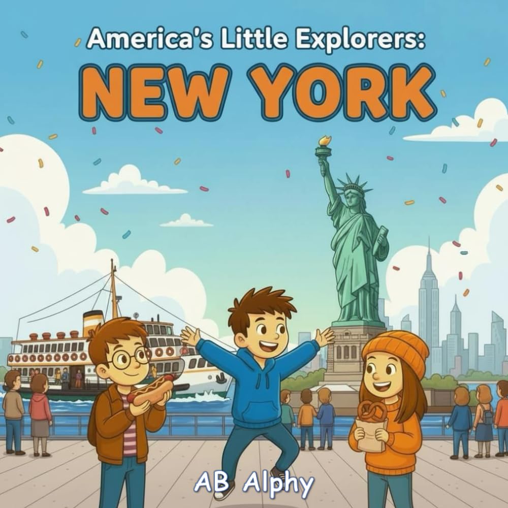 America’s Little Explorers : New York: A Fun Journey Through the Big Apple with Nora, Max, and Leo!: 1