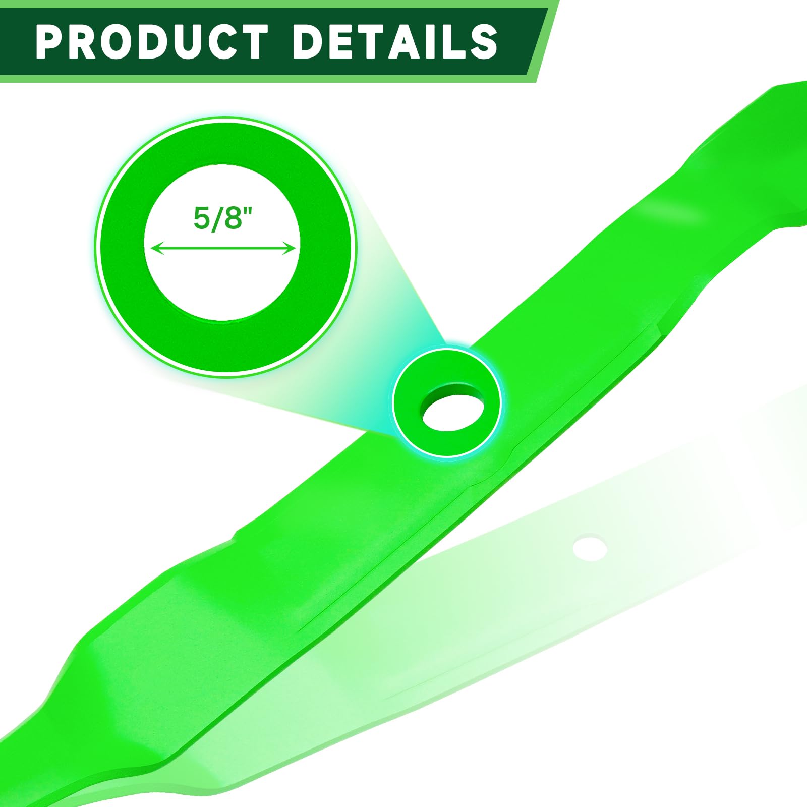 Cuchillas de cortacésped de cubierta de 42 pulgadas para cortacésped Toro Timcutter 75746 4225 4200 74711 74726 74705 Exmark Quest Z-Zero Turn Mower reemplaza al fabricante original Toro 137