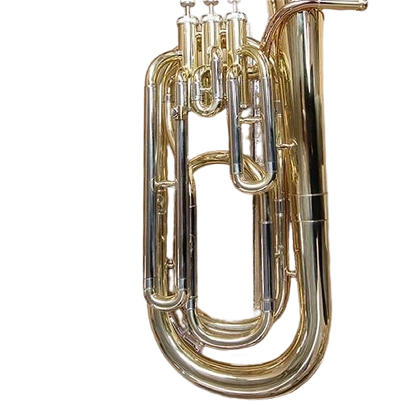 Eufonium Dla Początkujących Profesjonalny 3zaworowy Instrument Dęty Blaszany Bb Euphonium Dla Dorosłych I Początkujących