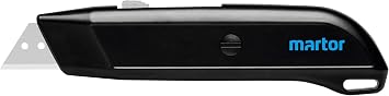 Martor 08152.02" Secunorm Multisafe-No.08152 Cutter, Black