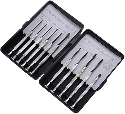 Miniatura 2 de 11 piezas mecánica de precisión destornillador relojero herramienta Ahle herramienta de reparación conjunto de herramientas
