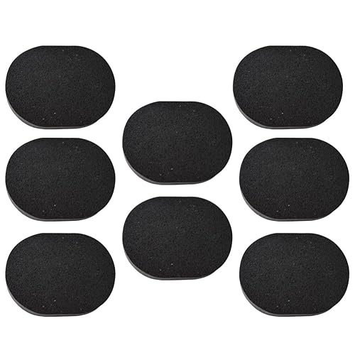 Beaupretty Esponjas para Maquillaje - 8 esponjas de limpieza facial, cosmético para spa, herramienta de limpieza facial, exfoliante, eliminación de