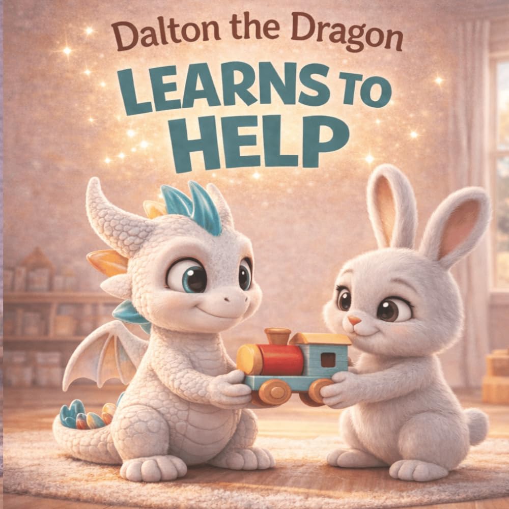 Dalton the Dragon Learns to Help: A Gentle Bedtime Story About Kindness for Toddlers and Kids Ages 3–5 | Social Emotional Learning Picture Book