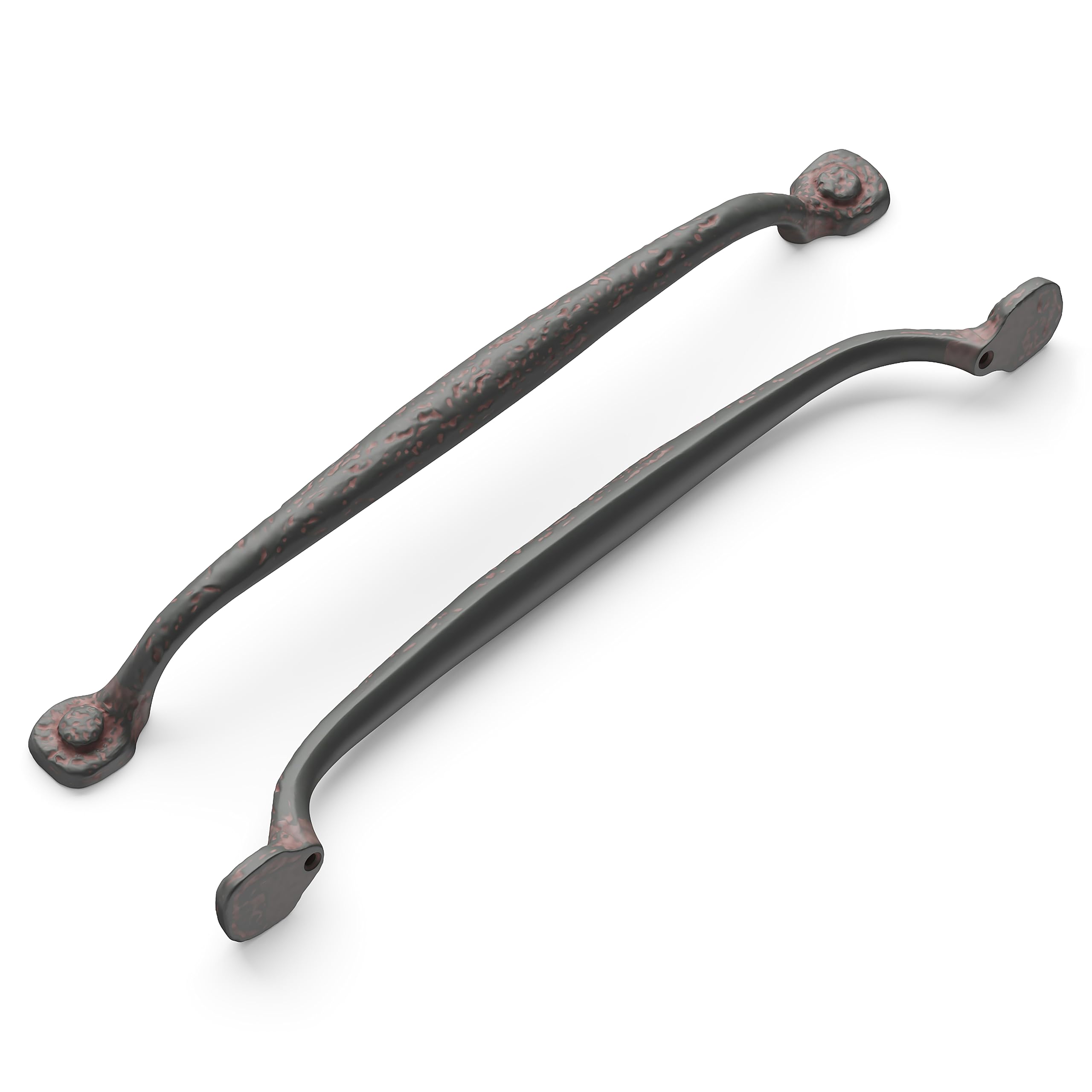 Poignée raffinée rustique P2995-ri fer haut de gamme de 224 mm