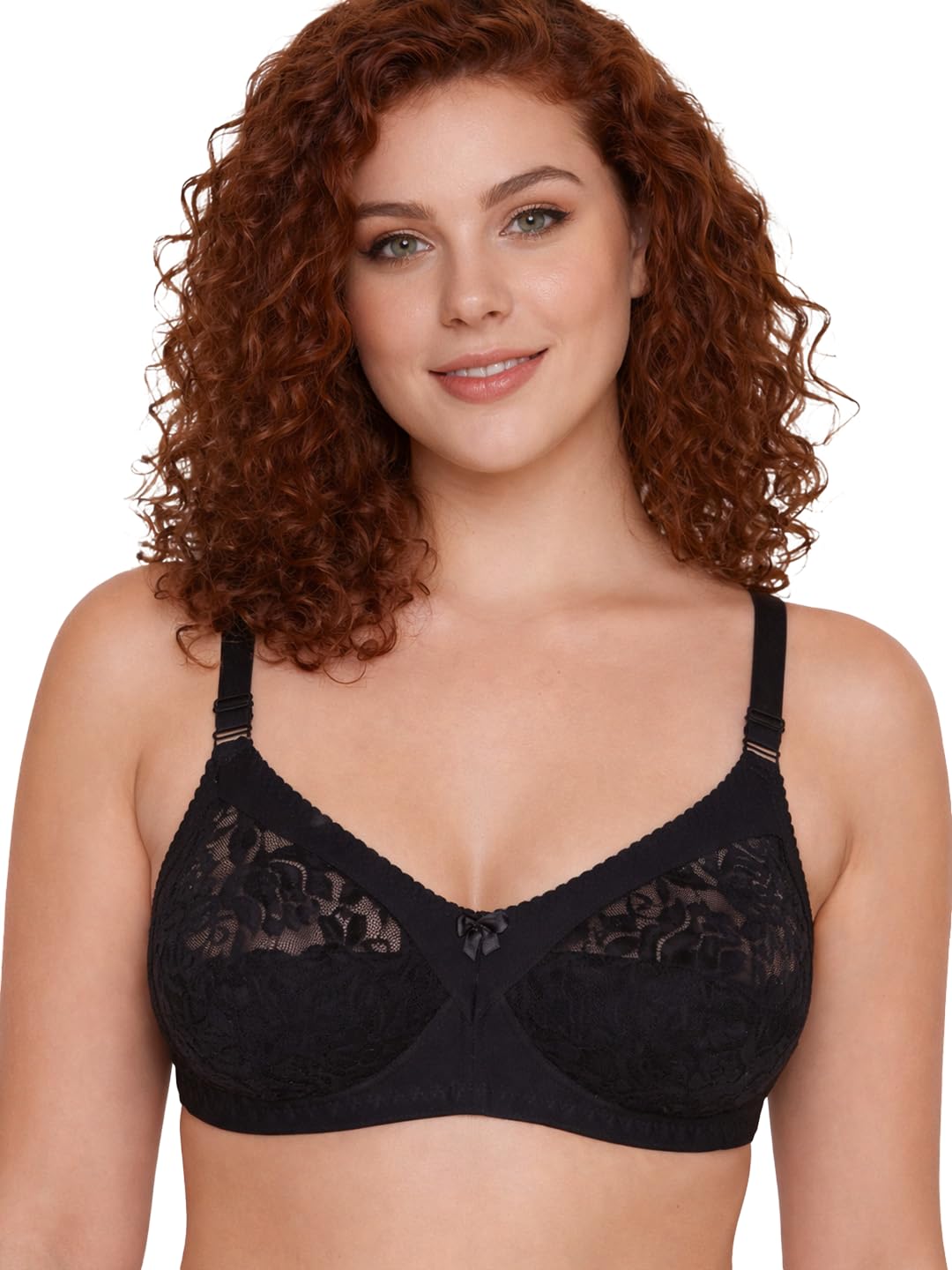 inkurv Full Coverage Net Bra for Women Cotton| Comfortable Minimizer Bra for Heavy Breast Bra for Big Busts| Sag Lift Support Bra-picture-32