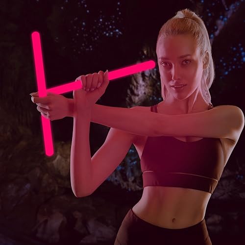 Miniatura 5 de Varillas incandescentes de grado industrial de 16 pulgadas a granel, 5 unidades de barras de luz gigantes brillantes que brillan en la oscuridad,