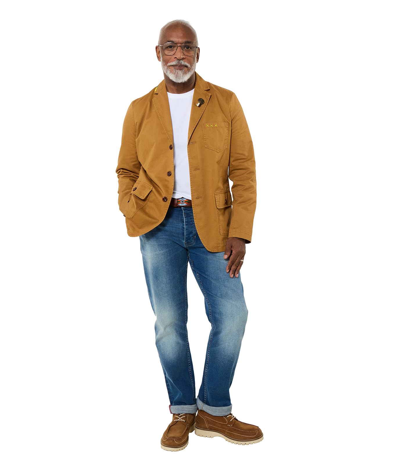 Joe Browns Men's Customised Everyday Blazer, Regular, Brown, UK 46